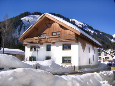 Unser Haus im Winter